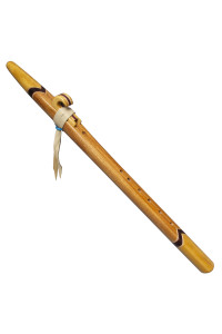 Canary wood & Yellowheart Collectors Native American Style Flute (Key E- 432hz)